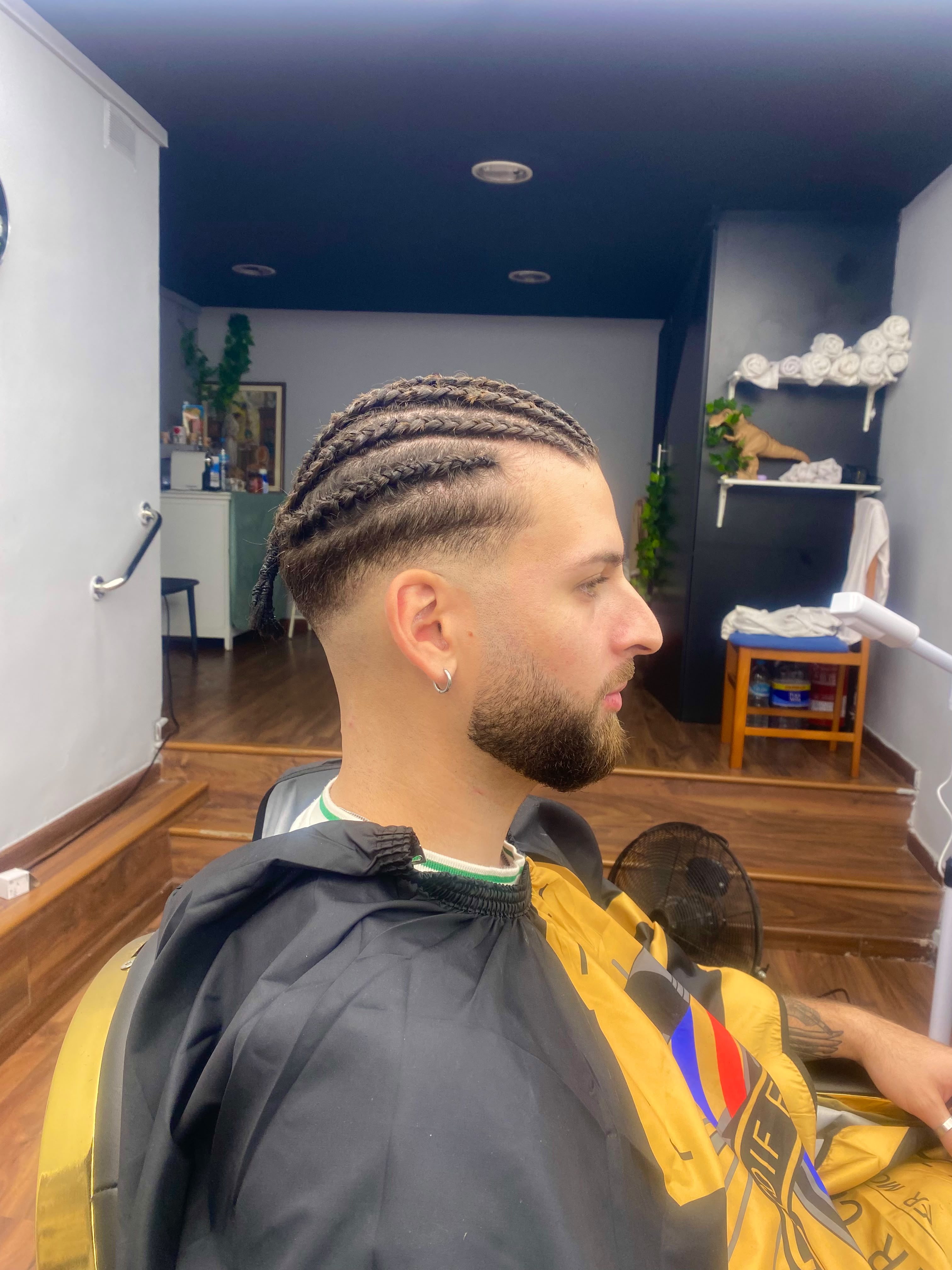 Braids fade