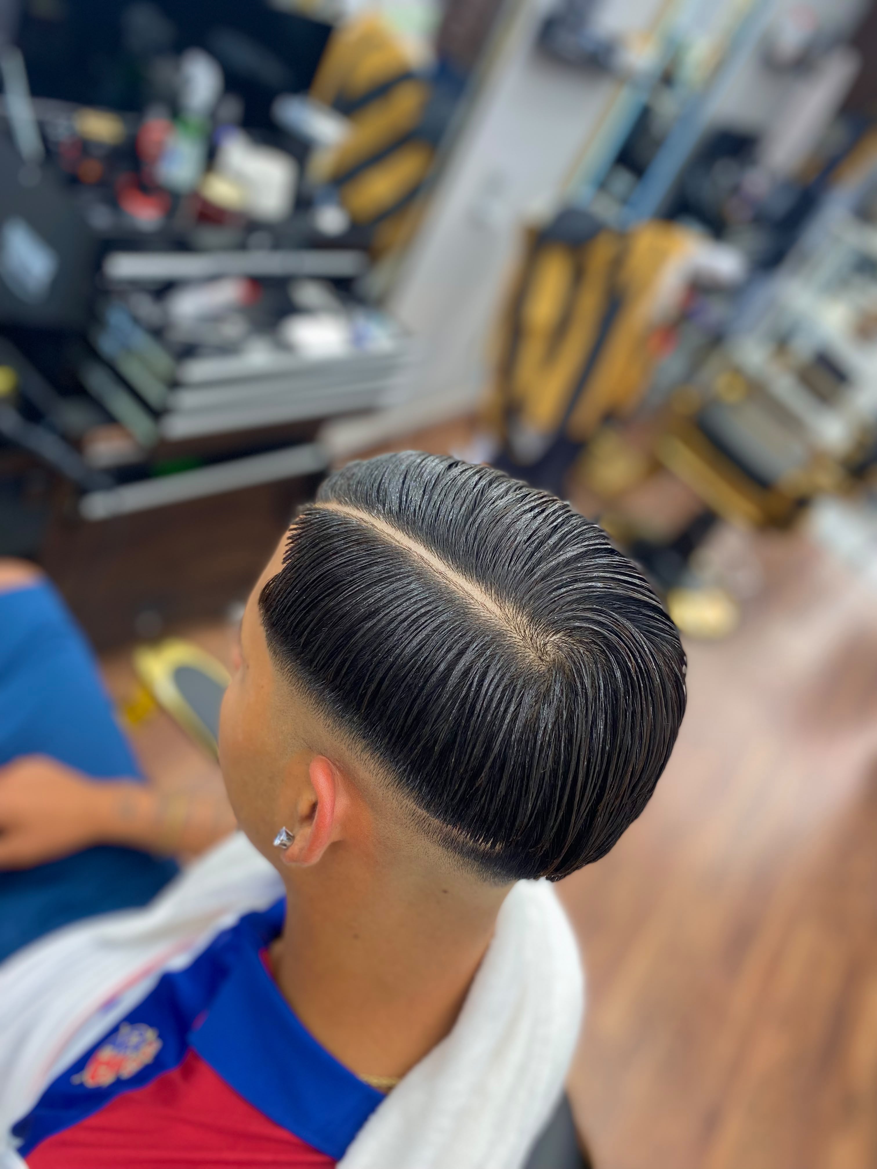 Slick back